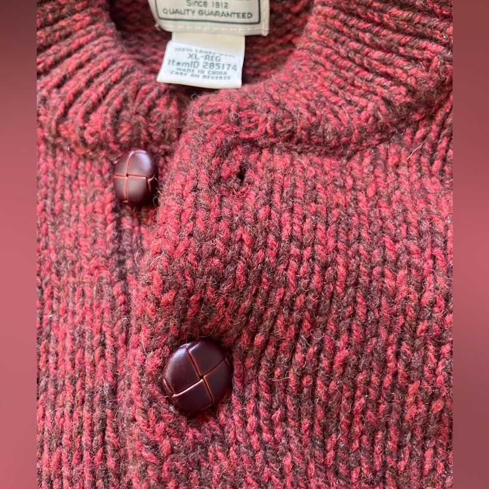 L.L. bean Classic Ragg Wool Sweater - Picture 6 of 7